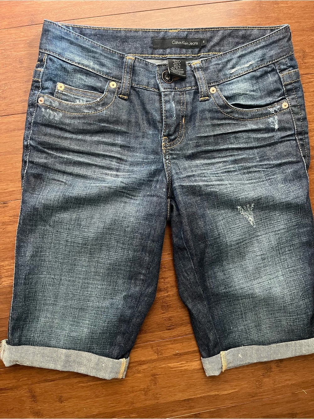 Calvin Klein Jeans Classic Dark Blue Denim Jeans